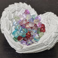 !!BOGO!!!!CLEARANCE SALES!!10pcs Glass Bead bag flower planet heart moon star