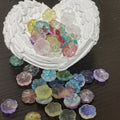 !!BOGO!!!!CLEARANCE SALES!!10pcs Glass Bead bag flower planet heart moon star