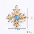 !!CLEARANCE SALES!!ALL$0.5!!Series A /Metal Baroque Rhinestones Crosses  Centerpiece for rosary Charm Pendants