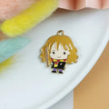 !!CLEARANCE SALES!!Series D/ cartoon image alloy dripping oil charm earring keychain accessory